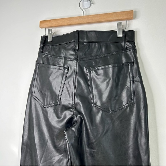 Abercrombie & Fitch Black Leather Pants - Picture 9 of 12